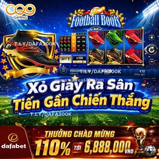 Football boots đã có mặt tại dafabet!