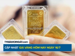Giá vàng hôm nay 16/7: vàng sjc và vàng nhẫn giảm đồng loạt