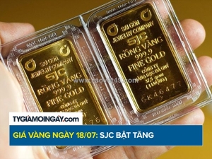 Giá vàng hôm nay /7/2026: sjc bật tăng 900.000 đồng/lượng