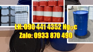 Giảm giá thêm 5% thùng phuy sắt 220 lít đựng hóa chất loại nắp kín, miễn phí vận chuyển