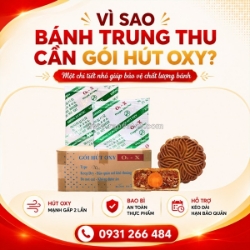 Gói hút oxy có tác dụng gì với bánh trung thu?