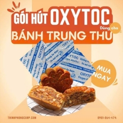 Gói hút oxy oxytoc - chống mốc cho bánh trung thu