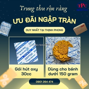 Gói hút oxy thịnh phong oxytoc chống mốc bánh
