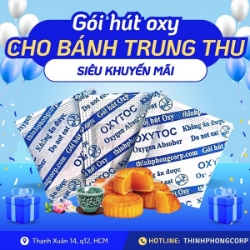 Gói oxytoc có phải bước cuối để chống mốc bánh trung thu?