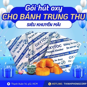 Gói oxytoc có phải bước cuối để chống mốc bánh trung thu?