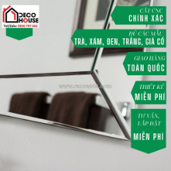 Gương bỉ agc có bị ố mốc không? cách nhận biết chất lượng thật