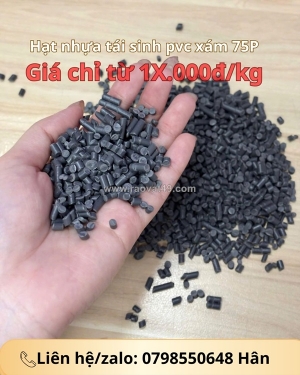 Hạt nhựa pvc tái sinh dẻo - hàng nhập khẩu nhật bản