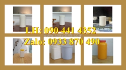 Hủ nhựa 1 ký vuông nắp garenti, hủ nhựa 500g vuông nắp vặn, hủ nhựa 250g đựng hóa chất dạng viên