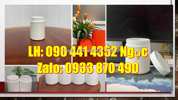 Hủ nhựa 100g đựng bột, hủ nhựa 250g đựng gia vị, hủ nhựa 500g đựng thực phẩm giữ lạnh