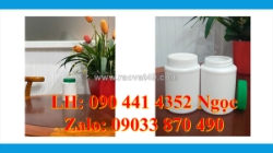 Hủ nhựa 250g đựng milo, hủ nhựa 500g đựng trái cây sấy khô, hủ nhựa 1kg đựng mứt