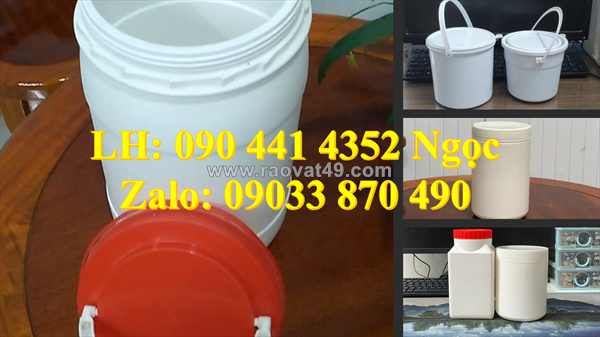 Hủ nhựa 500g đựng dâu đông lạnh, hủ nhựa 1 ký đựng hạt dinh dưỡng, hủ nhựa 2 ký đựng chất rắn