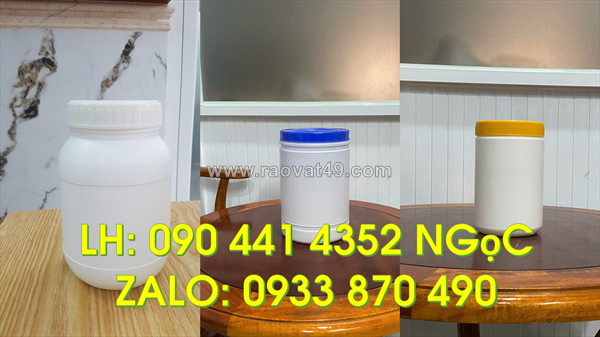 Hủ nhựa 500g ngâm củ kiệu, hủ nhựa 1 ký đựng thực phẩm, hủ nhựa 2 ký đựng nước sốt