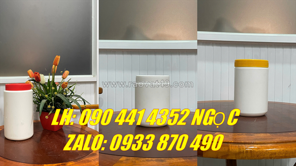 Hủ nhựa 50g đựng chất lỏng, hộp nhựa 100g đựng kẹo, hủ nhựa 250g đựng viên sủi vitamin