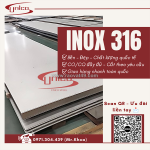 Inox 316 giá tốt tại unico steel: giải pháp vật liệu chống ăn mòn tối thượng & báo giá ưu đãi cho mọi công trình
