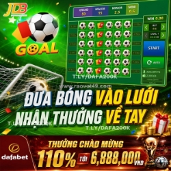 Jdb goal – đưa bóng vào lưới, thưởng về tay