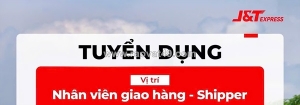 J&t tuyển nhân viên giao hàng làm khu vực quận 10