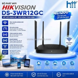 Kết nối mạnh mẽ, phủ sóng toàn diện với hikvision ds-3wr12gc!