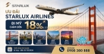 Khám phá nước mỹ với ưu đãi hấp dẫn từ starlux airlines