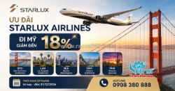 Khám phá nước mỹ với ưu đãi hấp dẫn từ starlux airlines