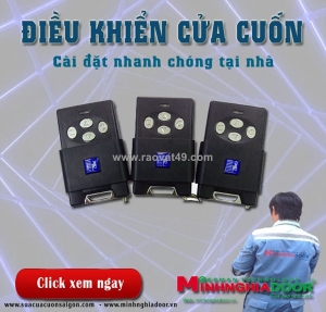 Khóa điều khiển cửa cuốn austdoor