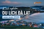 Kinh nghiệm du lịch đà lạt mùa mưa 2026