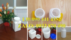 Lọ nhựa 50g đựng gel, hủ nhựa 100g đựng hóa chất làm nail, hủ nhựa 200gr đựng muối