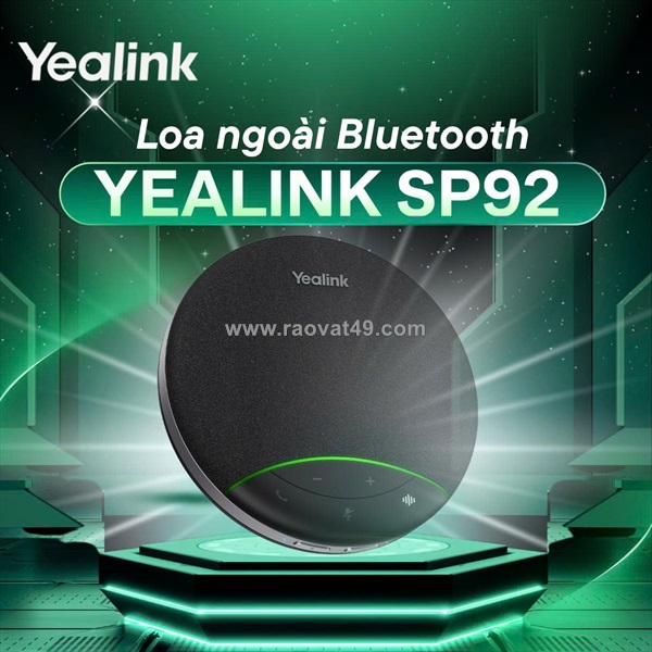 Loa ngoài bluetooth yealink sp92 – âm thanh chuyên nghiệp cho mọi cuộc họp