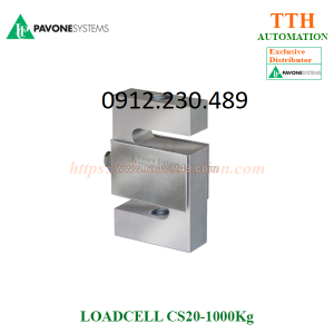 Load cell cảm biến trọng lượng pavone cs20-1.000kg nickel steel