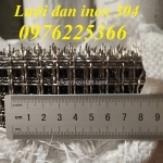 Lưới đan inox ô 10x10 sợi 1.5mm