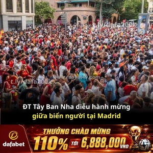 Madrid hôm nay là một biển người!