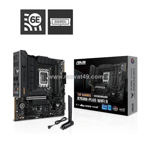 Mainboard asus tuf gaming b760m-plus wifi ii ddr5