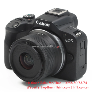Máy ảnh canon eos r50 kit rf-s -45mm is stm – chính hãng, siêu gọn nhẹ