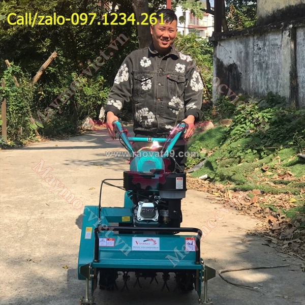 Máy cắt cỏ trục băm kawasaki kw32