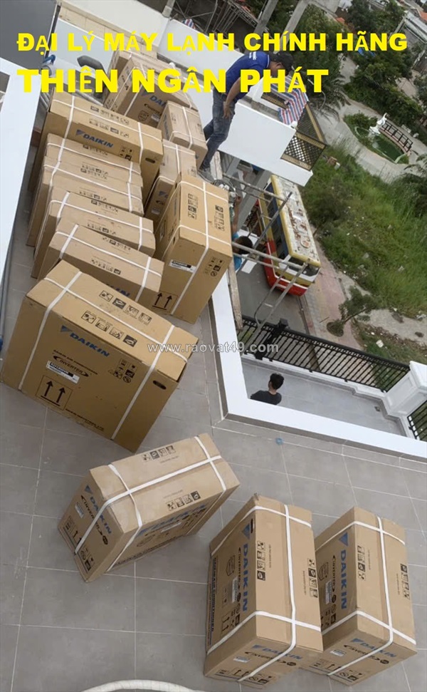 Máy lạnh giấu trần nối ống gió daikin chính hãng