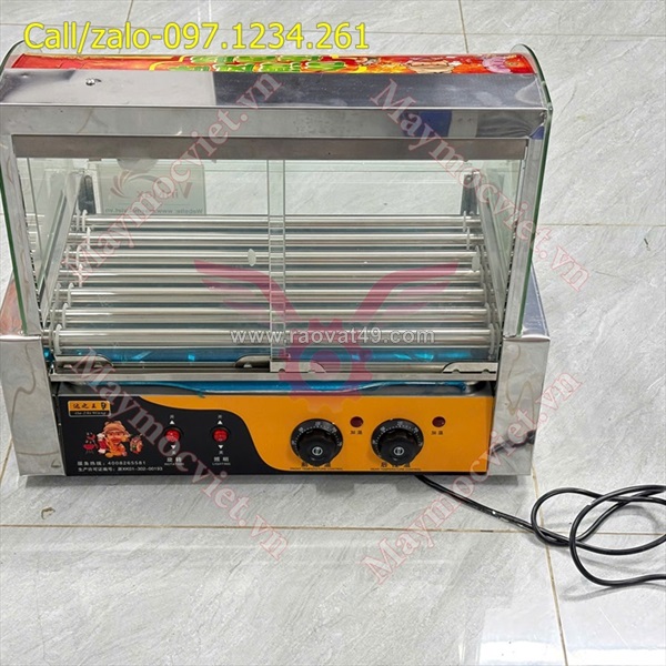 Máy nướng xúc xích 7 thanh kính lùa vmk07 giá rẻ