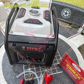 Máy phát hàn 230a chạy xăng 3kw ttpro