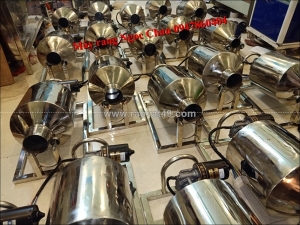 Máy rang inox ngọc châu