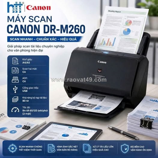 Máy scan canon m260