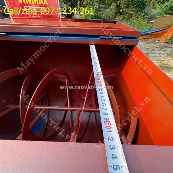 Máy trộn giá thể thức ăn chăn nuôi tvm-50