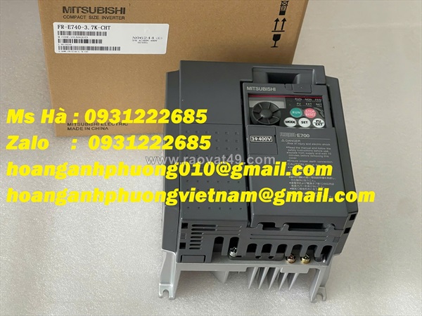 Mitsubishi - biến tần điều khiển fr-e740-3.7k-cht bán giá tốt