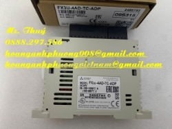 Mitsubishi fx3u-4ad-tc-adp - mô đun giá tốt - bình dương