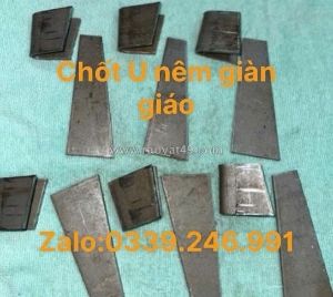Mua linh kiện giàn giáo nêm chốt u và chốt dẹp