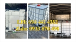 Mua tank nhựa 1000 lít đựng hóa chất ở đâu củ chi, bồn nhựa cũ 1000 lít chất lượng cao tại long an