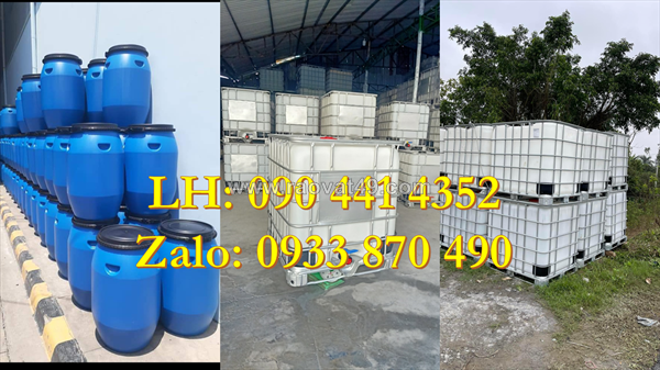 Mua tank nhựa 1000 lít đựng hóa chất ở đâu củ chi, bồn nhựa cũ 1000 lít chất lượng cao tại long an