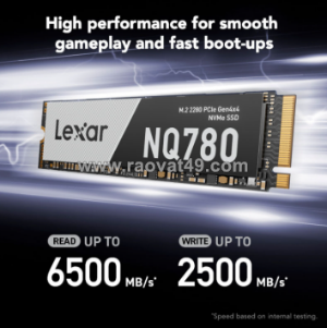Ổ cứng ssd lexar nq780 1tb – hiệu năng pcie gen4 mạnh mẽ, tăng tốc mọi trải nghiệm