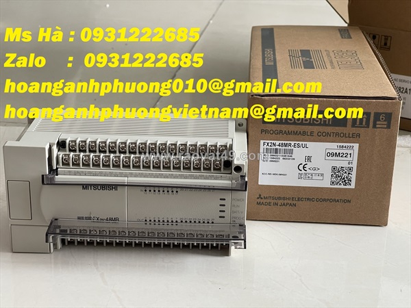 Plc giá ưu đãi - dòng mitsubishi fx2n-48mr-es/ul - bộ lập trình