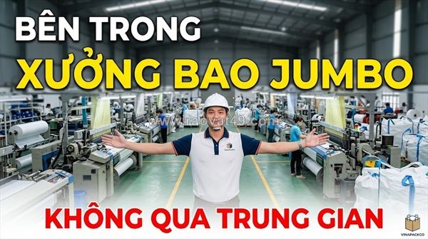 Quy trình sản xuất bao jumbo 1 tấn