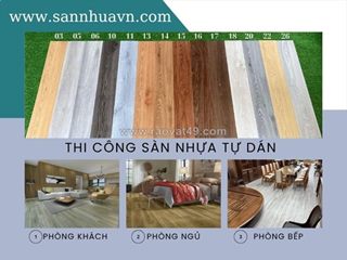 Sàn nhựa giá rẻ cho phòng trọ | tiết kiệm 30% chi phí
