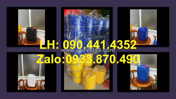 Sản xuất can nhựa 22 lít vuông đen, can nhựa 20 lít đựng chất nhờn, can nhựa 10 lít đựng chất khí