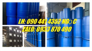 Sỉ lẻ thùng phuy nhựa 220 lít thái lan, thùng phuy nhựa 120 lít đài loan, thùng phuy nhựa 50l đựng nước cất